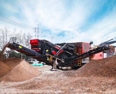 履带式移动破碎站