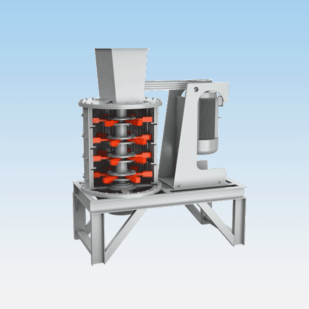 复合式破碎机产品原理图